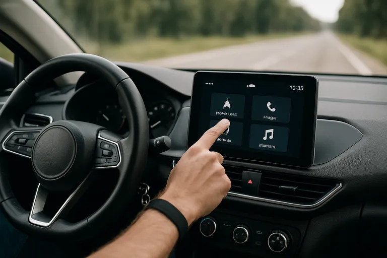 Gebruiksgemak tijdens het rijden