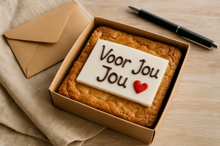 Personaliseer je bestelling met een boodschap